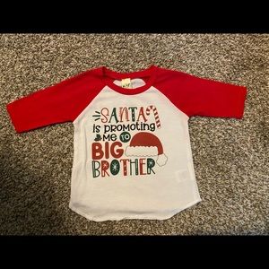 Birth announcement shirt